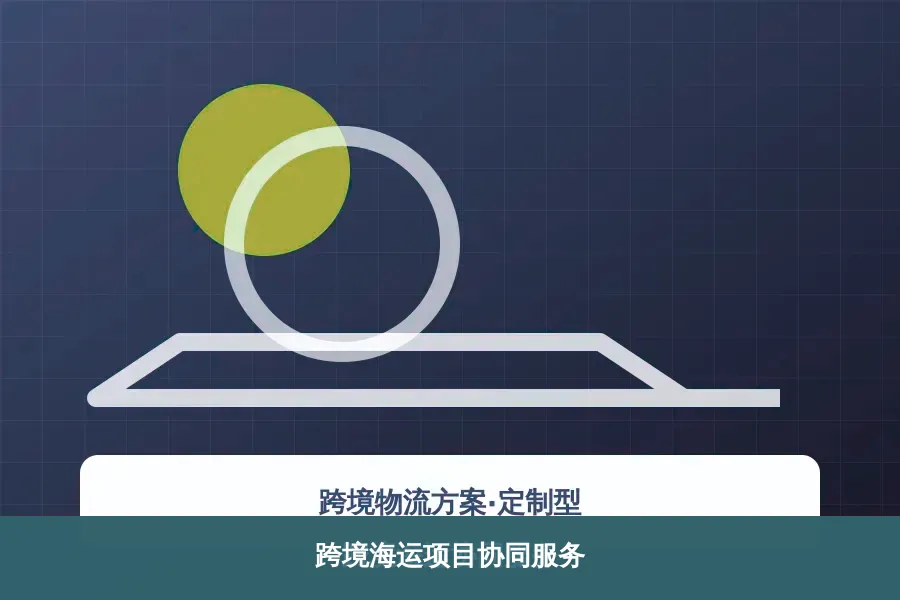 跨境海运项目协同服务